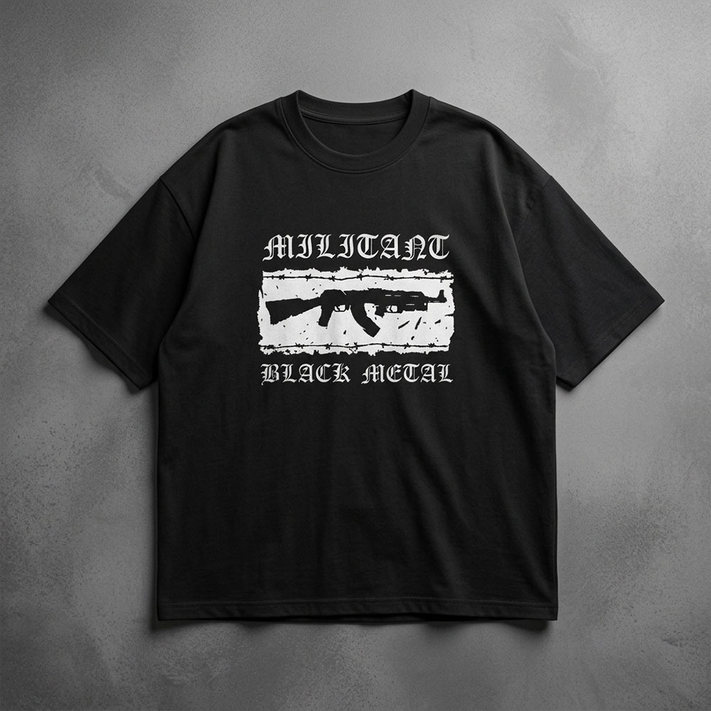 116s تیشرت میلیتانت بلک متال (Militant Black Metal) - تصویر 1