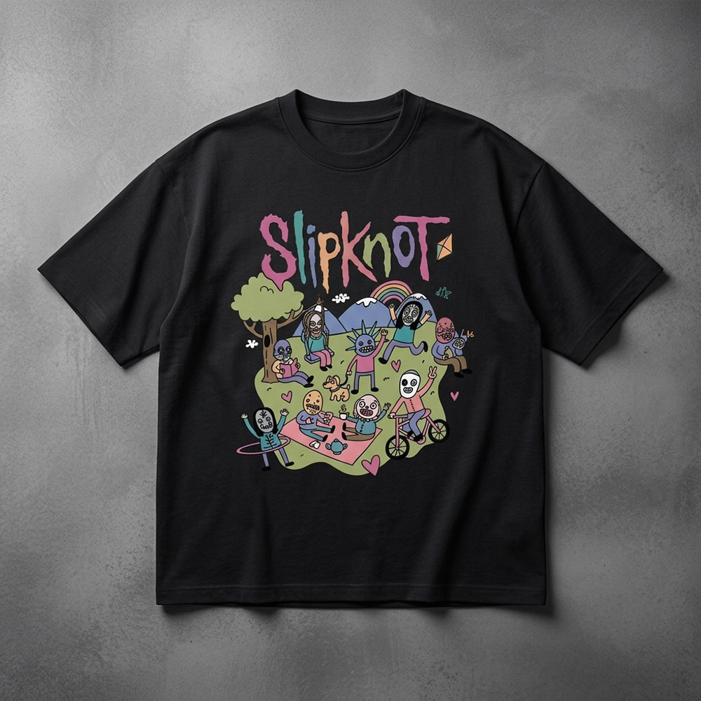 60s تیشرت اسلیپ نات slipknot - تصویر 1