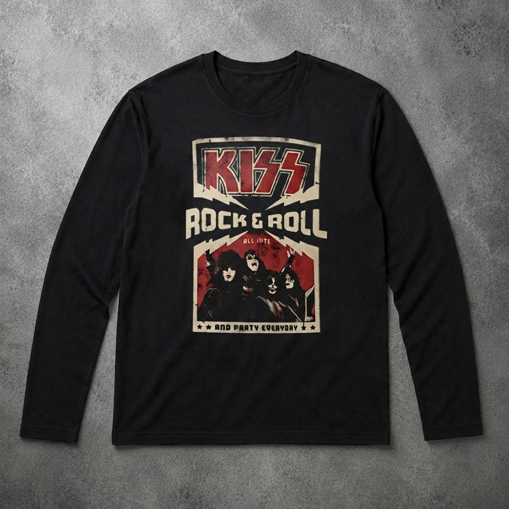 12s آستین بلند KISS – RockStage Legacy - تصویر 1