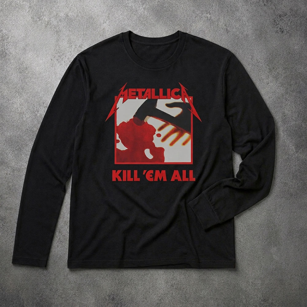 4s آستین بلند Metallica – Kill ’Em All - تصویر 1