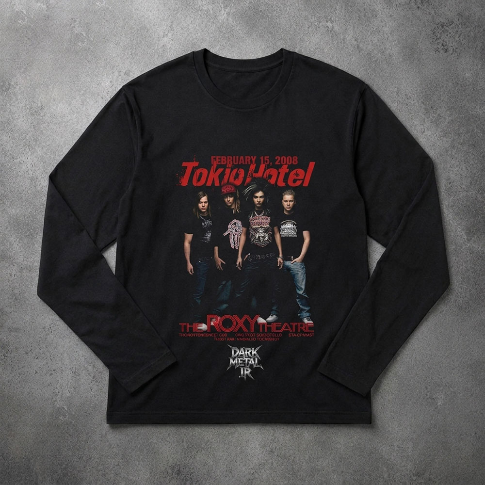 72s آستین بلند – Roxyframe – Tokio Hotel - تصویر 1
