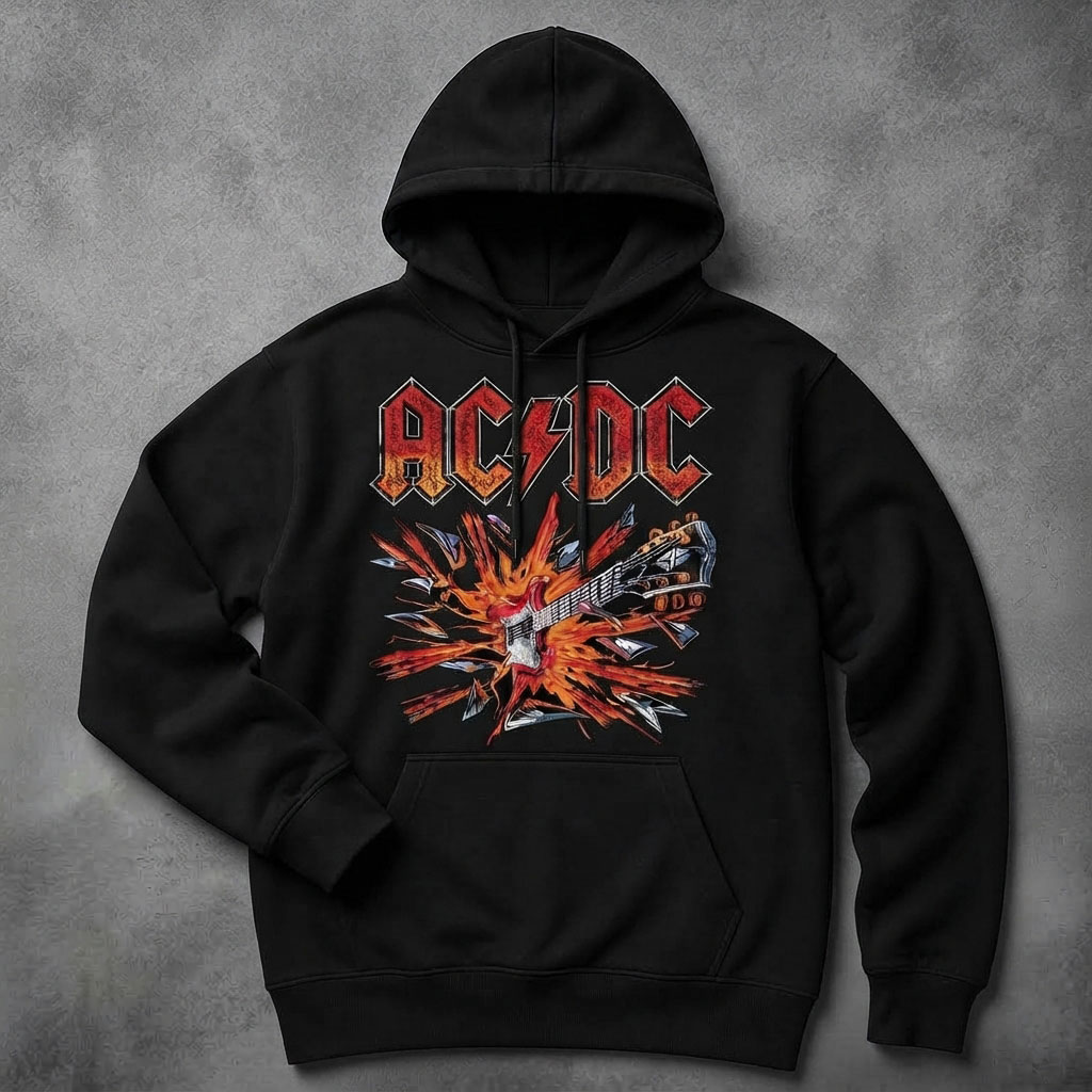 762s هودی Shockburst – AC/DC - تصویر 1
